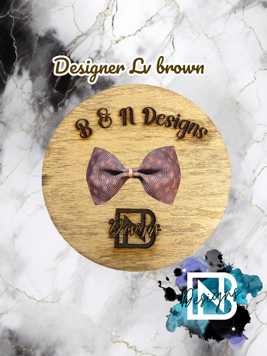 Brown little bt Fashion Style Bow