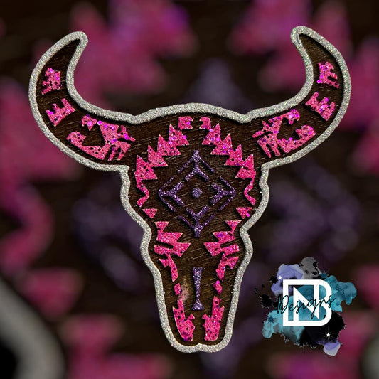 Aztec Bull Car Charm