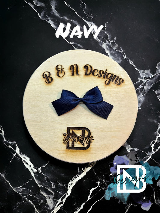 Navy Bow